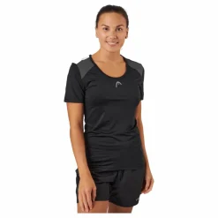 Head Club 22 Tech T-shirt Women Black* Racketsporter|T-Shirts