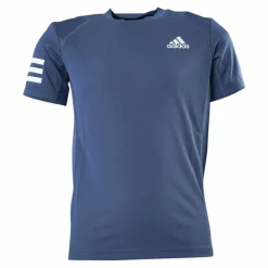 adidas Tennis Club 3-Stripe Blue/White*Barn T-Shirts|Racketsporter