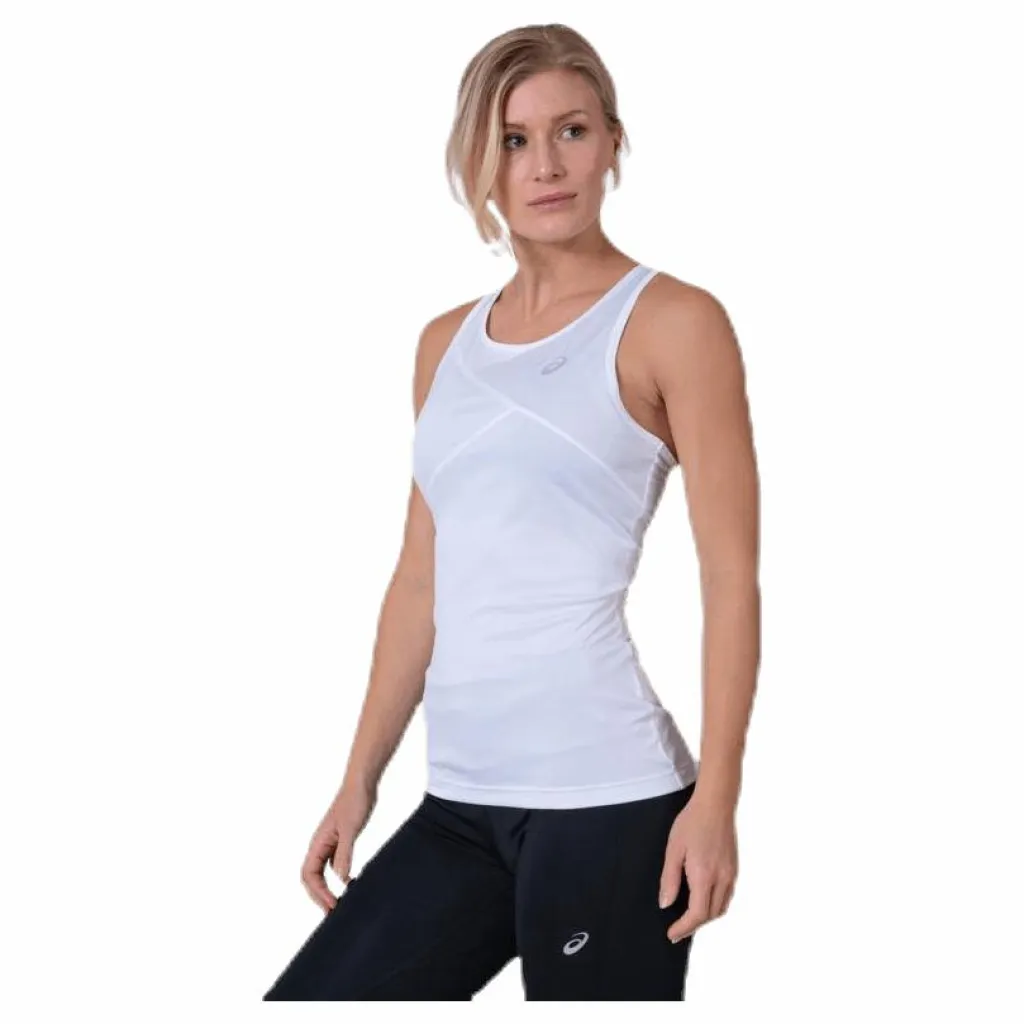 ASICS Club Tank White* Racketsporter|Linnen