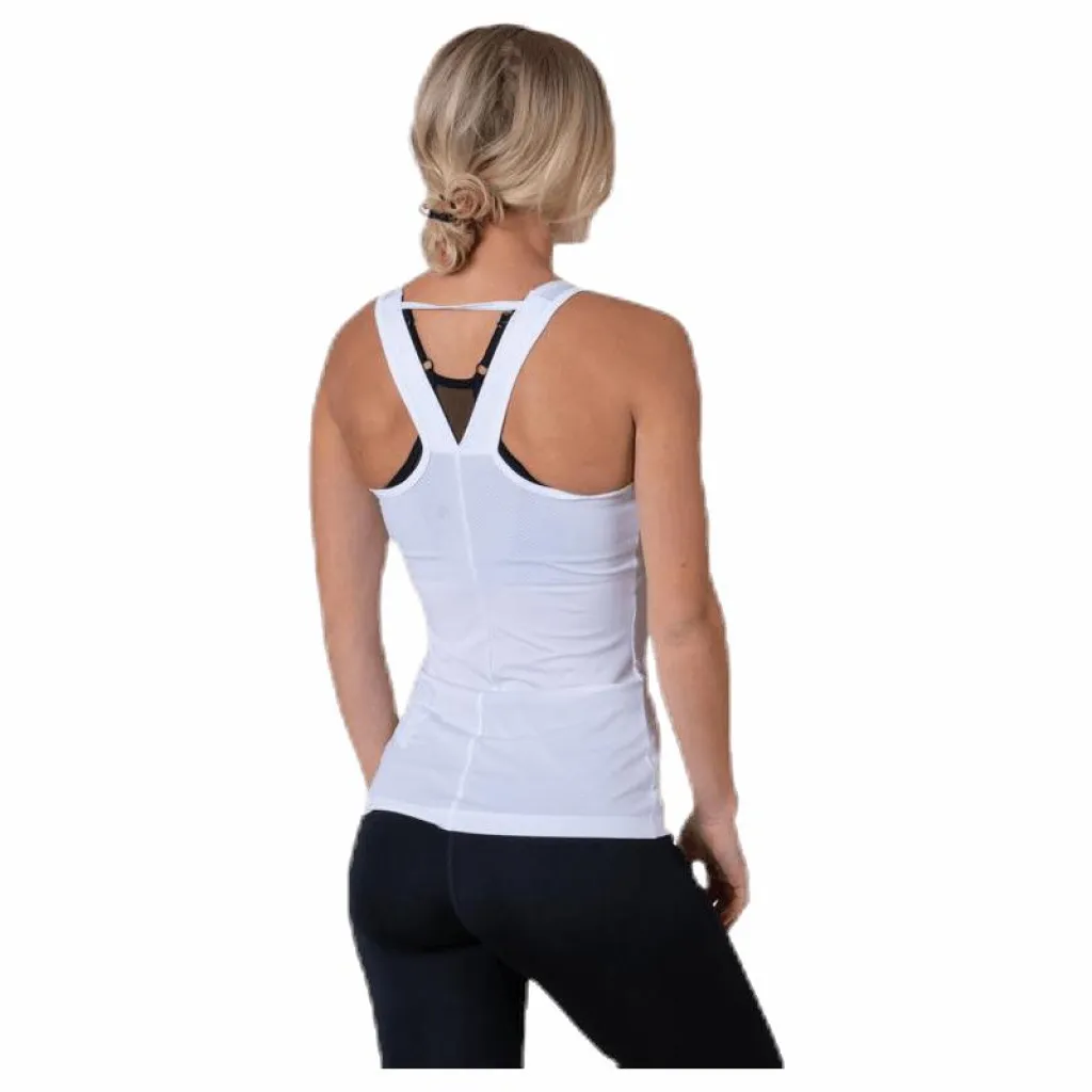 ASICS Club Tank White* Racketsporter|Linnen