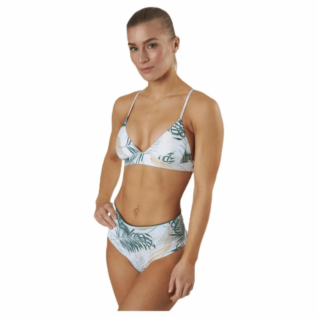 Rip Curl Coastal Palms Longline Triangle White/Green* Simning|Badkläder