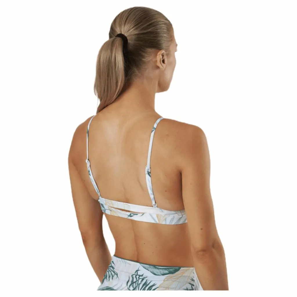 Rip Curl Coastal Palms Longline Triangle White/Green* Simning|Badkläder