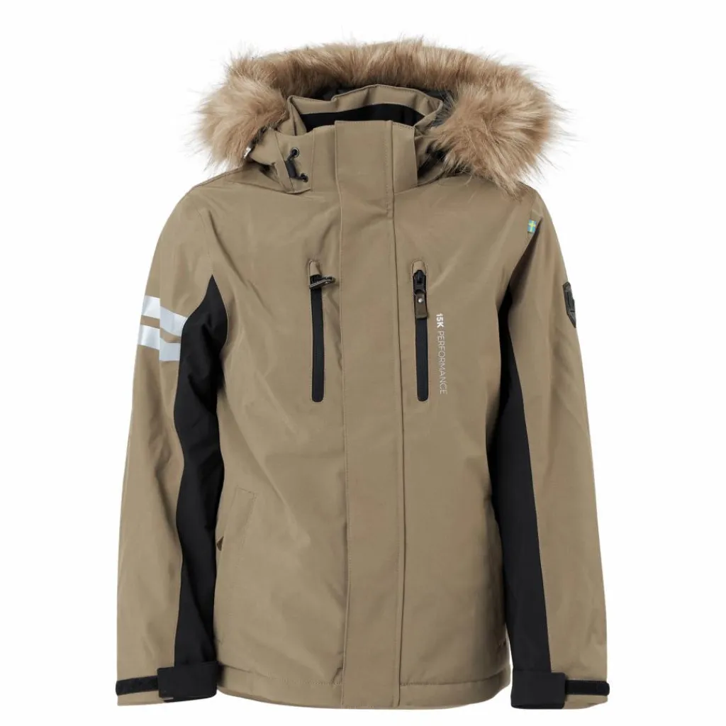 Lindberg Colden Jacket Greige*Barn Alpint|Jackor