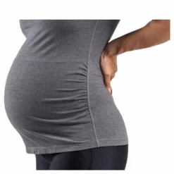 BLACC Comfy Mama T-shirt Grey* Träning|Mammakläder