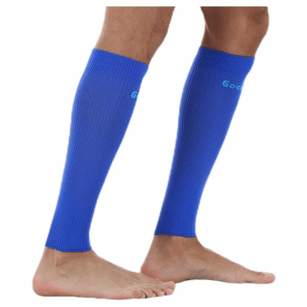 Gococo Compression Calf Sleeve Blue* Löpning|Hjälmar Och Skydd