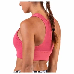 Stay in place Compression Sports Bra Pink* Sport-Bh:Ar|Löpning