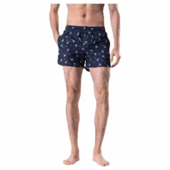 Happy Socks Confetti Palm Swim Shorts Blue* Simning|Badkläder