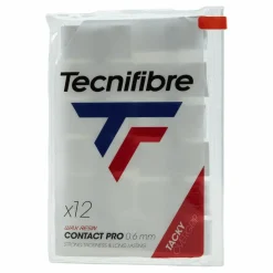 Tecnifibre Contact Pro 12-pack White* Racketsporter|Racket Och Bollar