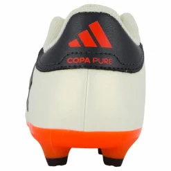 adidas Copa Pure II League Firm Ground Boots Ivory / Core Black / Solar Red*Barn Fotboll|Fotbollsskor