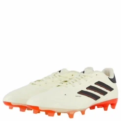 adidas Copa Pure II Pro Firm Ground Boots Ivory / Core Black / Solar Red* Fotboll|Fotbollsskor