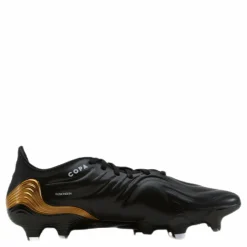 adidas Copa Sense.1 Firm Ground Boots Core Black / Cloud White / Gold Metallic* Fotboll|Fotbollsskor