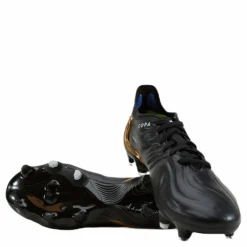 adidas Copa Sense.1 Firm Ground Boots Core Black / Cloud White / Gold Metallic* Fotboll|Fotbollsskor