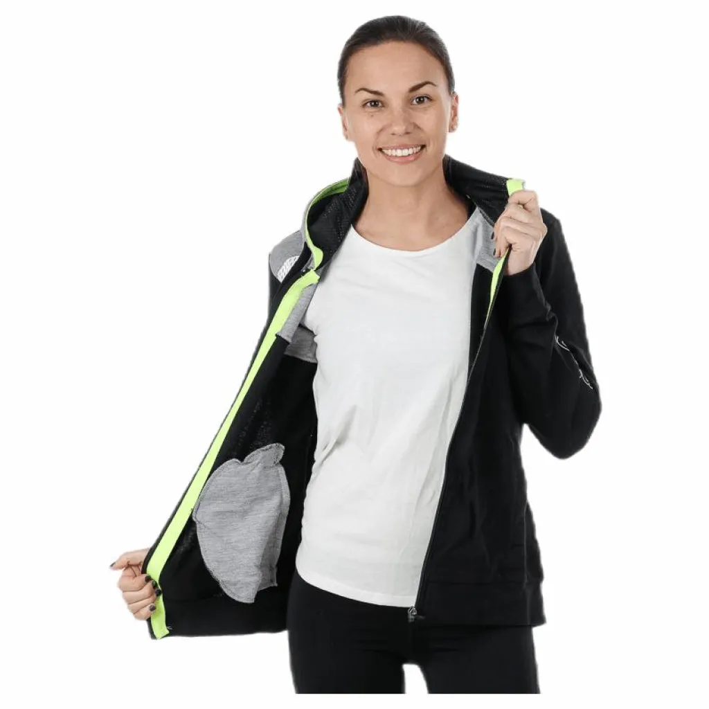 Kempa Core 2.0 Hood Jacket W Black/Grey* Inomhussporter