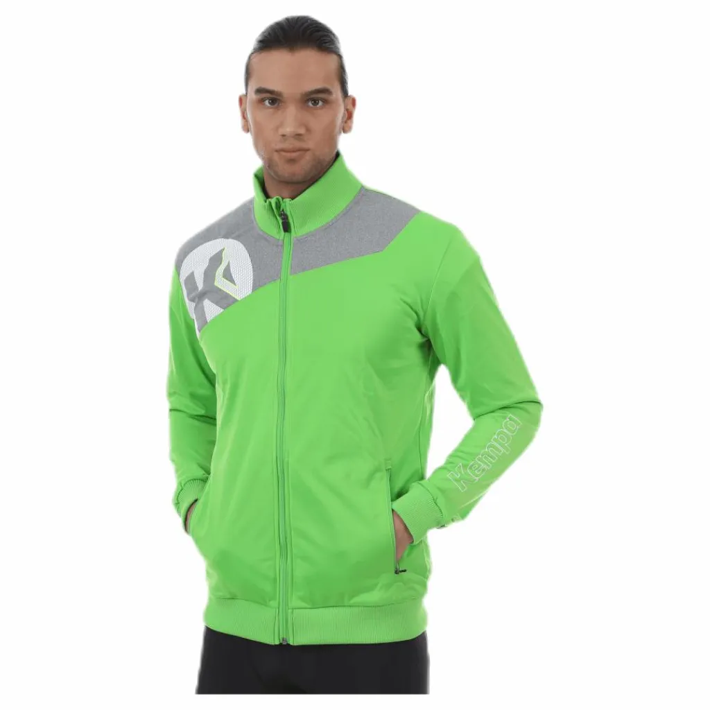 Kempa Core 2.0 Poly Jacket Green/Grey* Inomhussporter|Tröjor