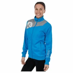 Kempa Core 2.0 Poly Jacket W Blue/Grey* Inomhussporter|Tröjor
