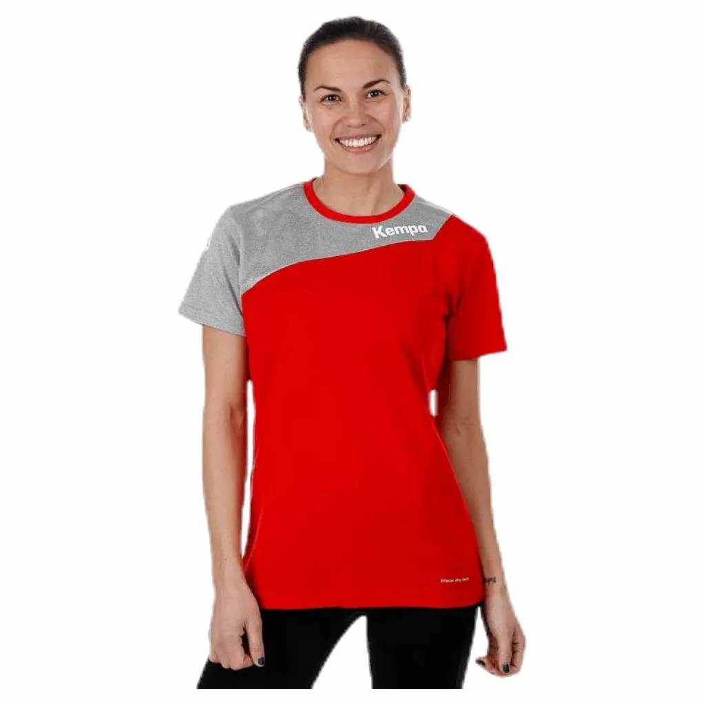 Kempa Core 2.0 Shirt W Grey/Red* Inomhussporter|T-Shirts