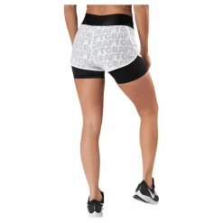 Craft Core Charge Logo Shorts White/Black* Shorts|Träning