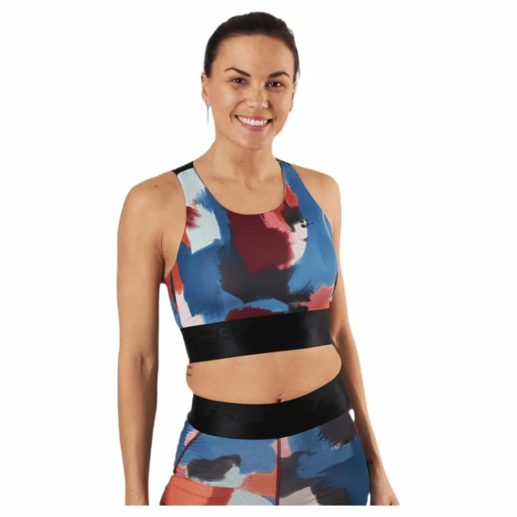 Craft Core Charge Sport Top Patterned* Sport-Bh:Ar|Löpning