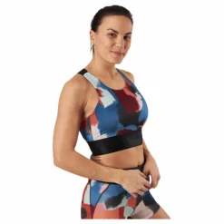 Craft Core Charge Sport Top Patterned* Sport-Bh:Ar|Löpning