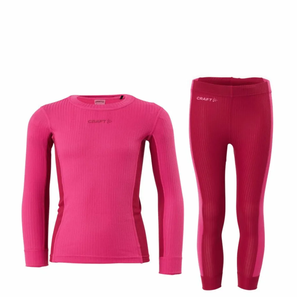 Craft Core Dry Baselayer Set Jr Fame-machine*Barn Alpint|Underställ