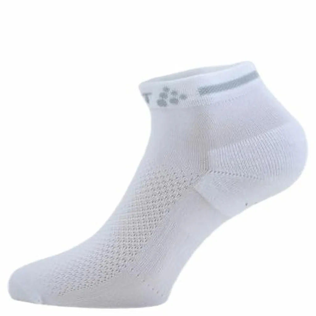 Craft Core Dry Mid Sock 3-Pack White* Träning|Strumpor