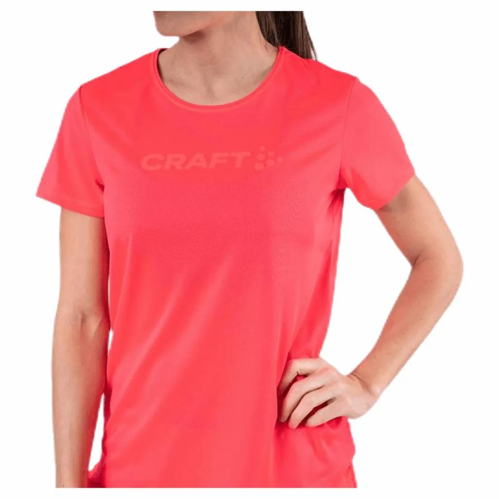 Craft Core Essence SS Mesh Tee Pink* T-Shirts|Träning