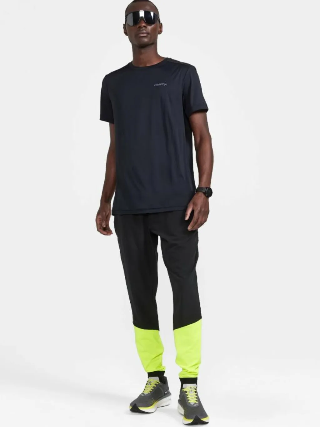 Craft Core Essence Ss Tee M Black* Löpning|Träning