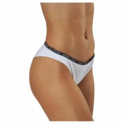 Calvin Klein Core Logo Tape Brazilian White* Simning|Badkläder