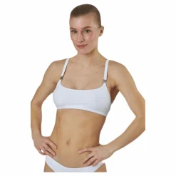 Calvin Klein Core Textured Bralette-Rp White* Simning|Badkläder