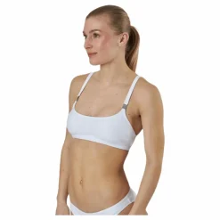 Calvin Klein Core Textured Bralette-Rp White* Simning|Badkläder