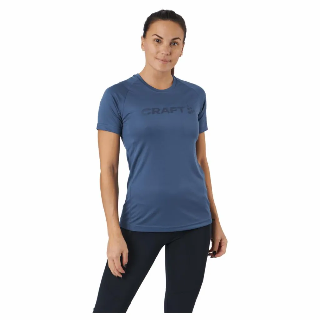 Craft Core Unify Logo Tee W Saphire* Träning|T-Shirts