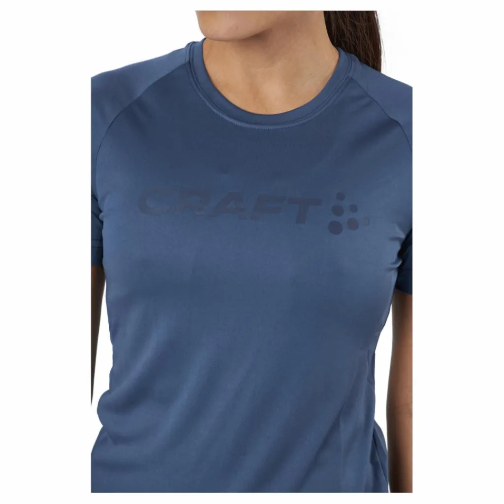 Craft Core Unify Logo Tee W Saphire* Träning|T-Shirts