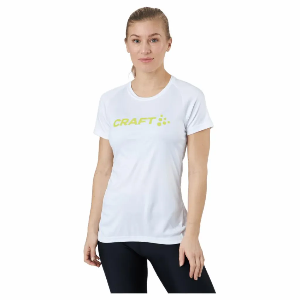 Craft Core Unify Logo Tee W White* Löpning|T-Shirts