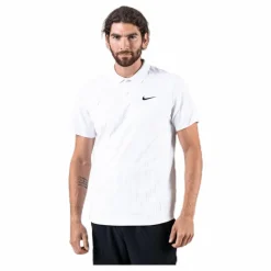 Nike Court ADV Polo White/Black* T-Shirts|Racketsporter