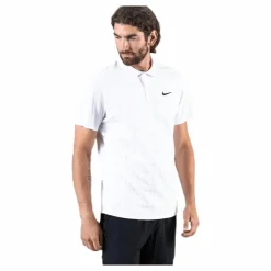 Nike Court ADV Polo White/Black* T-Shirts|Racketsporter