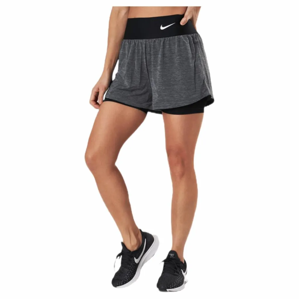 Nike Court Advantage Short White/Black* Racketsporter|Shorts