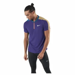 Nike Court Breathe Slam Polo Purple/Green* Racketsporter|T-Shirts