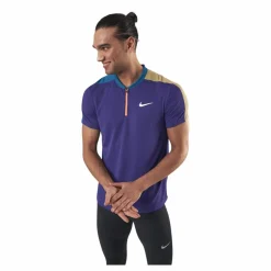 Nike Court Breathe Slam Polo Purple/Green* Racketsporter|T-Shirts