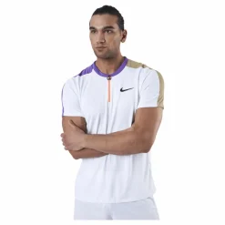 Nike Court Breathe Slam Polo White/Beige* Racketsporter