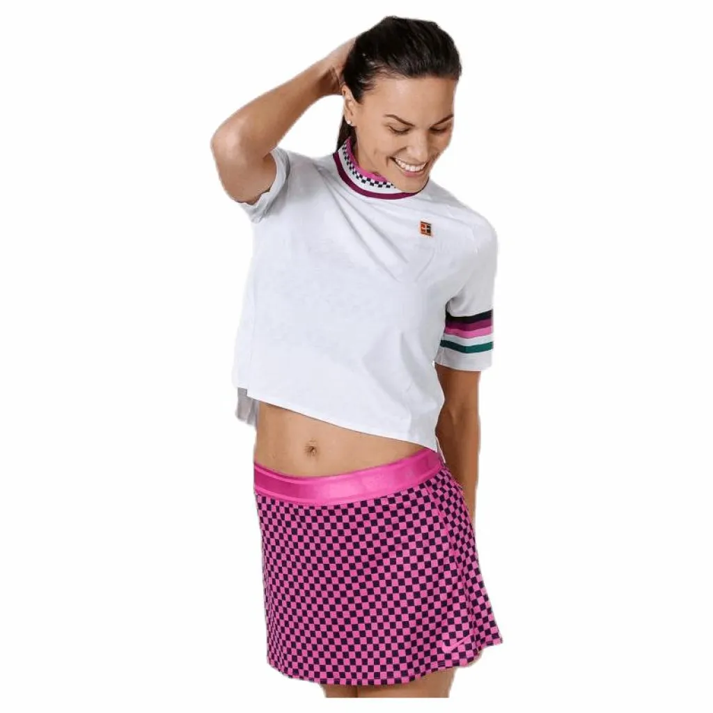 Nike Court Breathe Top Pink/White* Racketsporter|T-Shirts