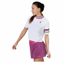 Nike Court Breathe Top Pink/White* Racketsporter|T-Shirts