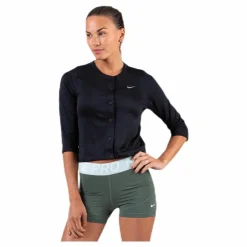 Nike Court Cardigan White/Black* Tröjor|Racketsporter