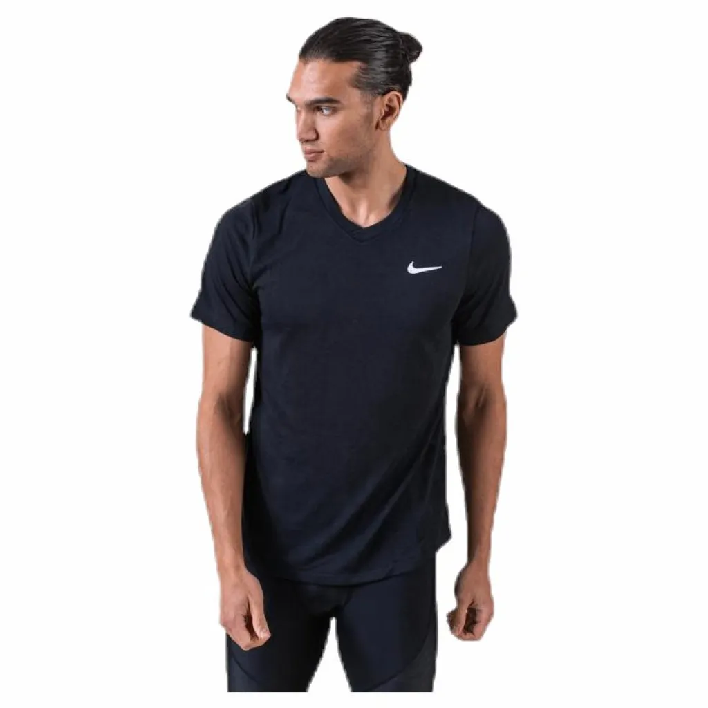 Nike Court Dri-Fit Challenger White/Black* Racketsporter|T-Shirts