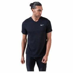Nike Court Dri-Fit Challenger  White/Black* Racketsporter|T-Shirts