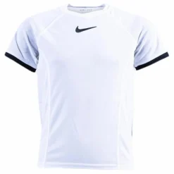 Nike Court Dri-FIT SS Tee White/Black* Racketsporter
