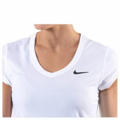 Nike Court Dri-FIT  White/Black* Racketsporter|T-Shirts