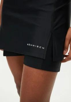 Röhnisch Court Jersey Skort Black* Löpning|Träning