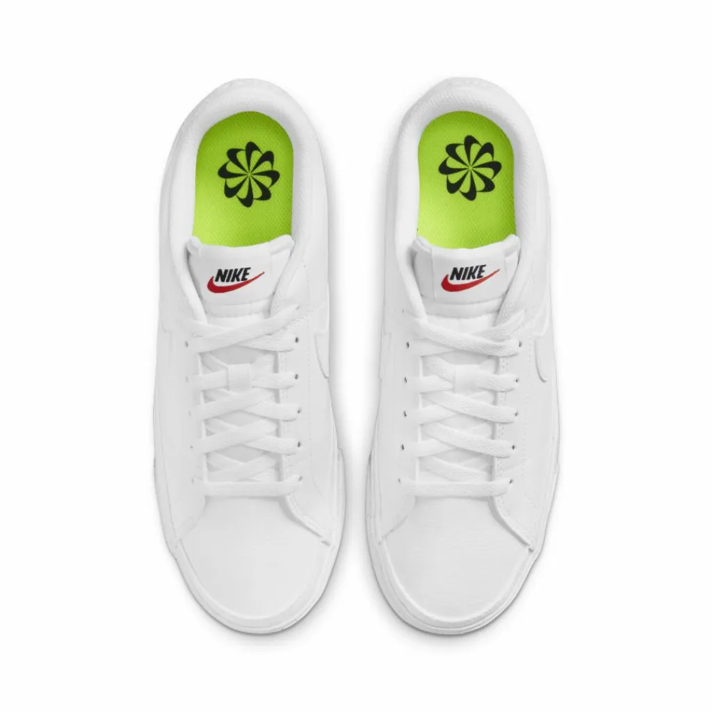Nike Court Legacy Next Nature Women's Shoes WHITE/WHITE-BLACK-VOLT* Racketsporter