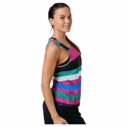 Nike Court Printed Dry Tank Pink/Blue* Racketsporter
