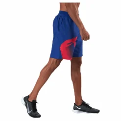 Nike Court Slam Ny Nt Shorts Blue/Red* Racketsporter
